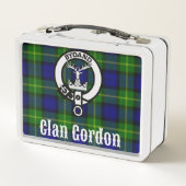 Lunch Box Clan Gordon Crest Badge & Tartan (Dos)