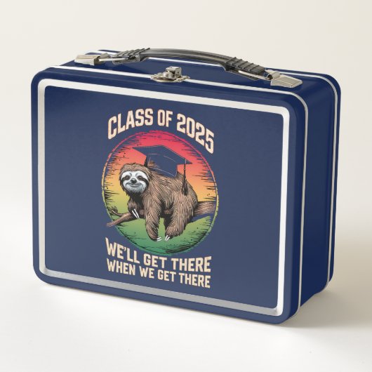 Lunch Box Classe Supérieure Retro De 2025 Casquette Sloth Gr (Devant)