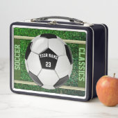 Lunch Box Classiques de soccer personnalisées Boîte à lunch  (En situation)