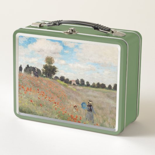Lunch Box Claude Monet - Champ de pavot (Devant)