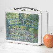 Lunch Box Claude Monet - Eau Lily étang, Harmonie verte (En situation)