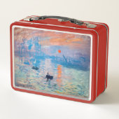 Lunch Box Claude Monet - Impression, lever de soleil (Dos)