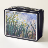 Lunch Box Claude Monet - Iris jaunes et violets (Dos)