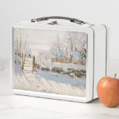 Lunch Box Claude Monet - Le Magpie (En situation)