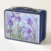 Lunch Box Claude Monet - Lilac Irises / Iris Mauves (Dos)