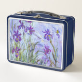 Lunch Box Claude Monet - Lilac Irises / Iris Mauves (Devant)