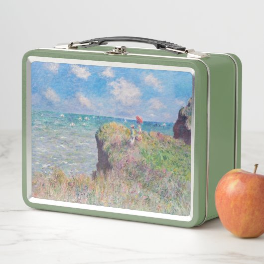 Lunch Box Claude Monet - Promenade Cliff à Pourville (En situation)