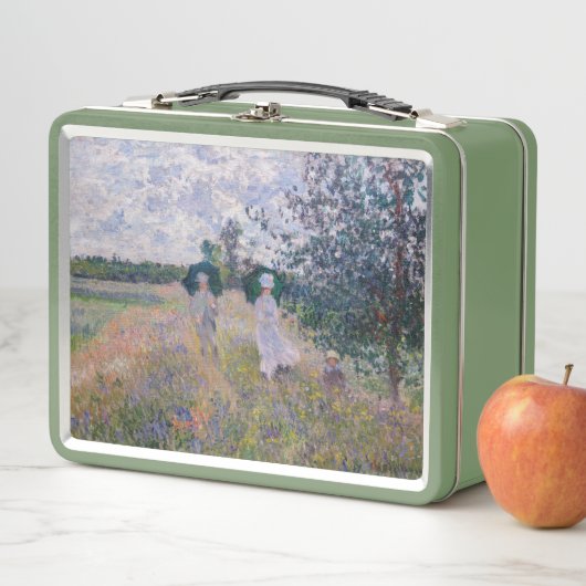 Lunch Box Claude Monet - Promenade près d'Argenteuil (En situation)