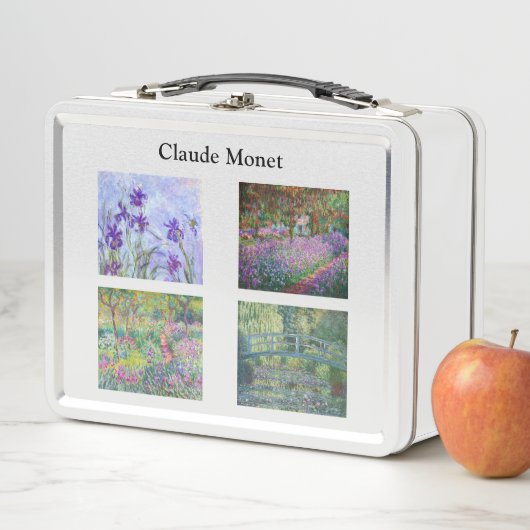 Lunch Box Claude Monet - Sélection de chefs-d'oeuvre Giverny (En situation)