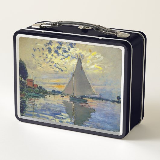 Lunch Box Claude Monet - Voilier au Petit-Gennevilliers (Dos)