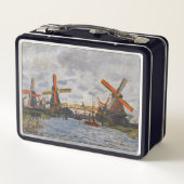 Lunch Box Claude Monet - Windmills près de Zaandam (Dos)