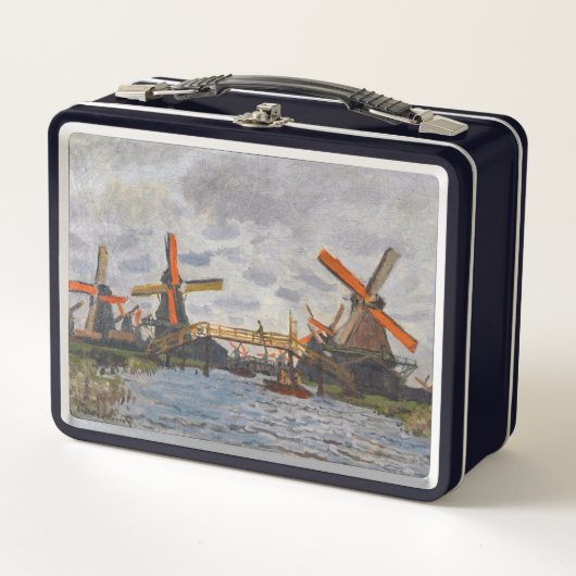 Lunch Box Claude Monet - Windmills près de Zaandam (Devant)