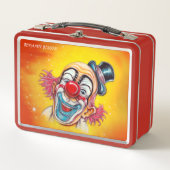 LUNCH BOX CLOWN RIANT COLORÉ (Devant)