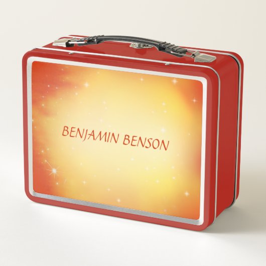 LUNCH BOX CLOWN RIANT COLORÉ (Dos)