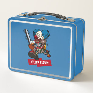Lunch Box Clown Tueur Halloween Horreur Tronçonneuse Dessin 