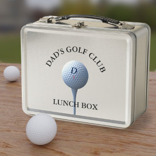 Lunch Box Club de golf personnalisé Golf Papa Boîte à lunch 
