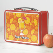 Lunch Box Cocktail Tequila Sunrise (En situation)