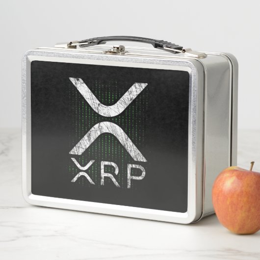Lunch Box Code binaire crypto-monnaie cache XRP Hodlers Cryp (En situation)