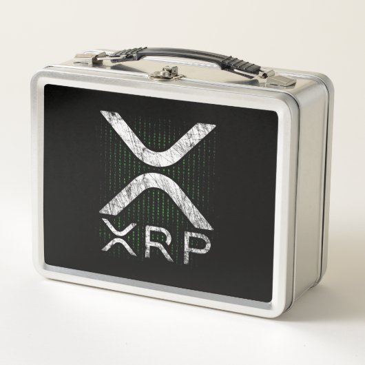 Lunch Box Code binaire crypto-monnaie cache XRP Hodlers Cryp (Devant)