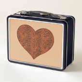 LUNCH BOX COEUR A-MAZE-ING (ROUGE) (Dos)