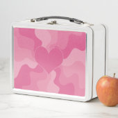 Lunch Box Coeur d'amour - rose (En situation)