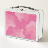 Lunch Box Coeur d'amour - rose (Devant)