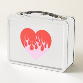 Lunch Box Cœur de feu (Dos)