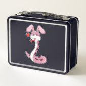 Lunch Box Coeur de lapin serpent (Dos)