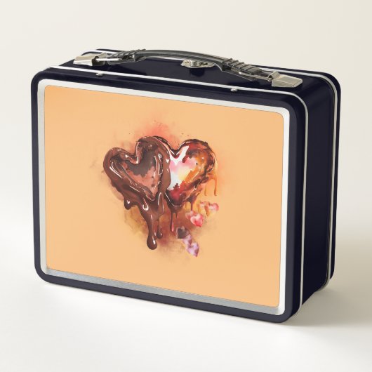 Lunch Box Coeurs de chocolat (Dos)