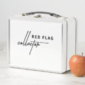 Lunch Box Collecteur Drapeau Rouge \ (En situation)