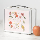 Lunch Box collection de fleurs (En situation)