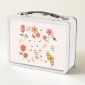 Lunch Box collection de fleurs (Dos)