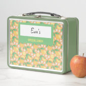 Lunch Box Collection de Motifs de paniers de fruits - Citron (En situation)