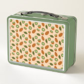 Lunch Box Collection de Motifs de paniers de fruits - Kiwi (Dos)