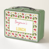 Lunch Box Collection de Motifs de paniers de fruits - pastèq (Devant)