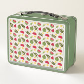 Lunch Box Collection de Motifs de paniers de fruits - pastèq (Dos)