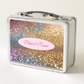 Lunch Box Collection Holographique Opal Parties scintillant (Dos)