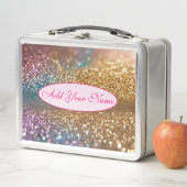 Lunch Box Collection Holographique Opal Parties scintillant (En situation)