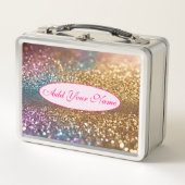 Lunch Box Collection Holographique Opal Parties scintillant (Devant)