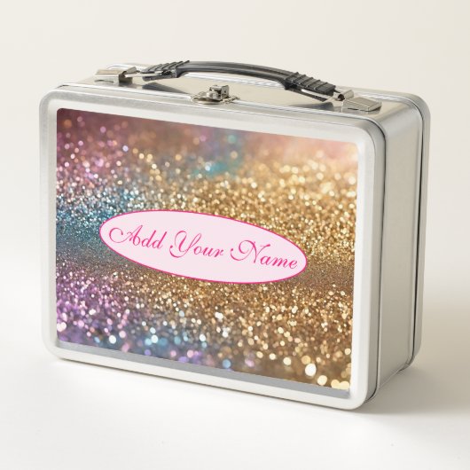 Lunch Box Collection Holographique Opal Parties scintillant (Devant)