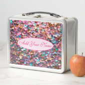 Lunch Box Collection Holographique Opal Parties scintillant (En situation)