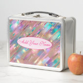 Lunch Box Collection Holographique Opal Parties scintillant  (En situation)