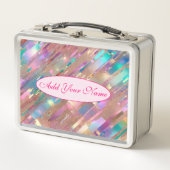 Lunch Box Collection Holographique Opal Parties scintillant  (Devant)