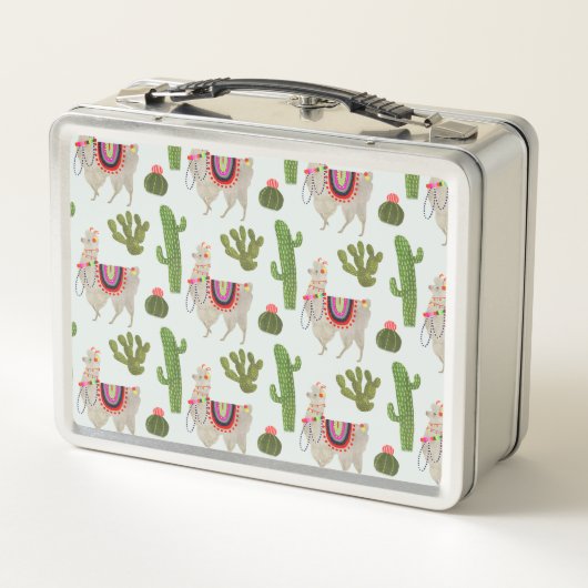 Lunch Box Collection Llamarama | Cactus & Llama Motif (Dos)