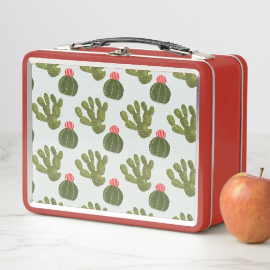 Lunch Box Collection Llamarama | Motif Cactus mignon (En situation)