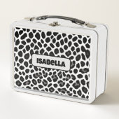 Lunch Box Collection Luxe White Leopard Elégante (Devant)