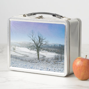 Lunch Box Collines couvertes de neige d'Ozark