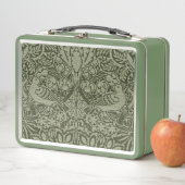 Lunch Box Colombe et Rose de William Morris (En situation)