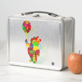 Lunch Box Colorful Pooh  (En situation)