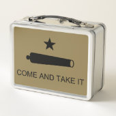 Lunch Box Come & Take It ! Flag de Texas State (Dos)